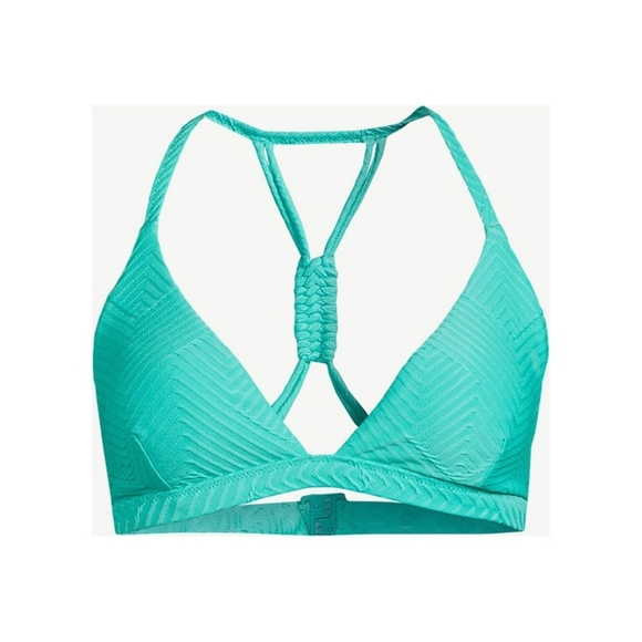LOVE&SPORTS TURQUOISE RACER BACK BIKINI TOP NEW W/O TAGS - Picture 4 of 4